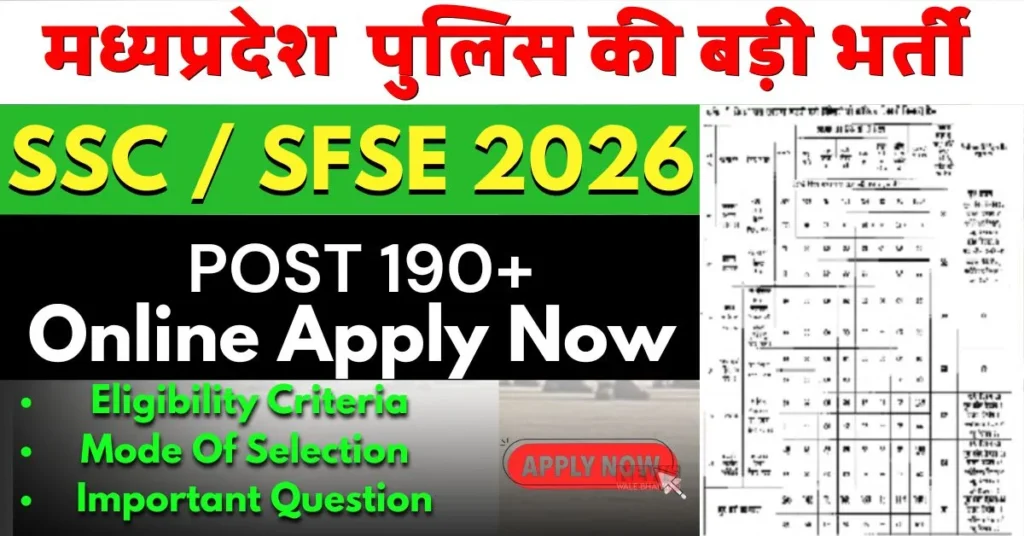 MPPSC Pre Bharti 2026